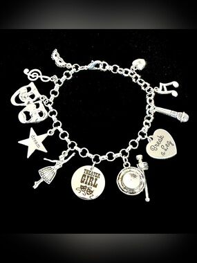 Theater Girl Charm Bracelet Performing Arts